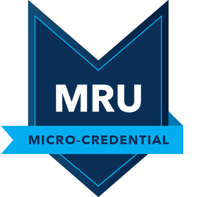 MRU micro credential logo