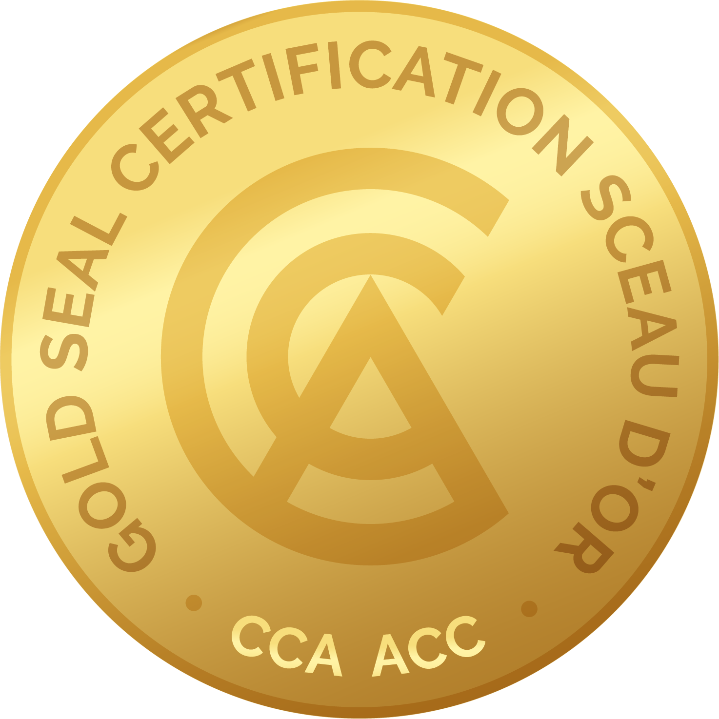 Gold Seal Certification seal